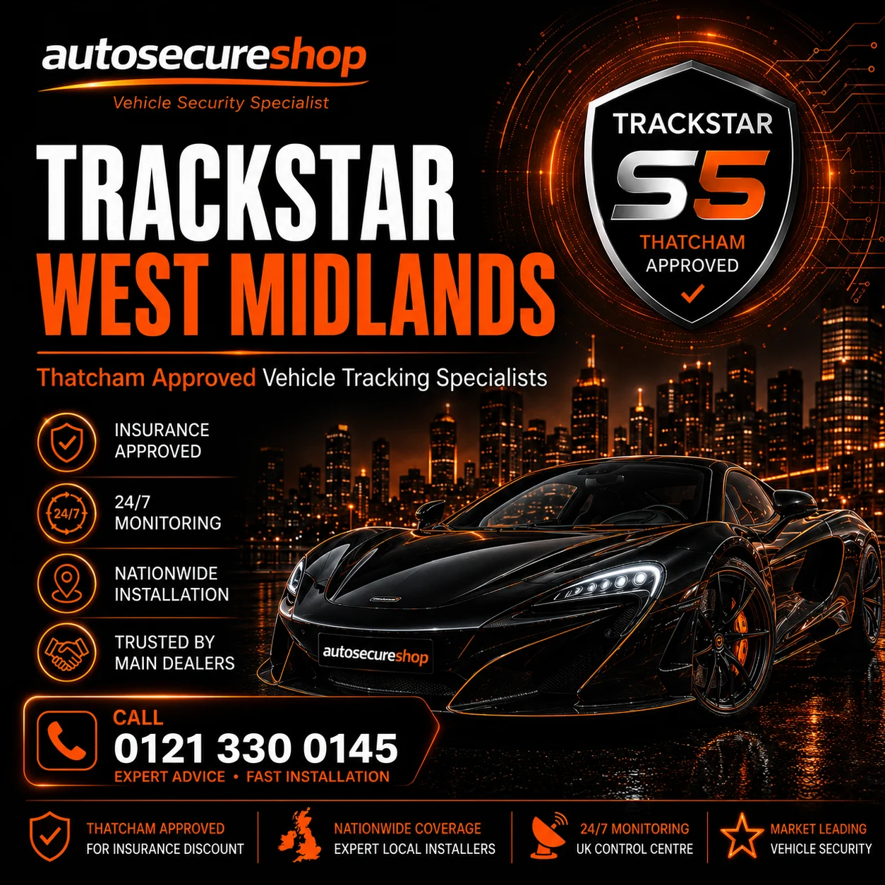 with trackstar west midlands..