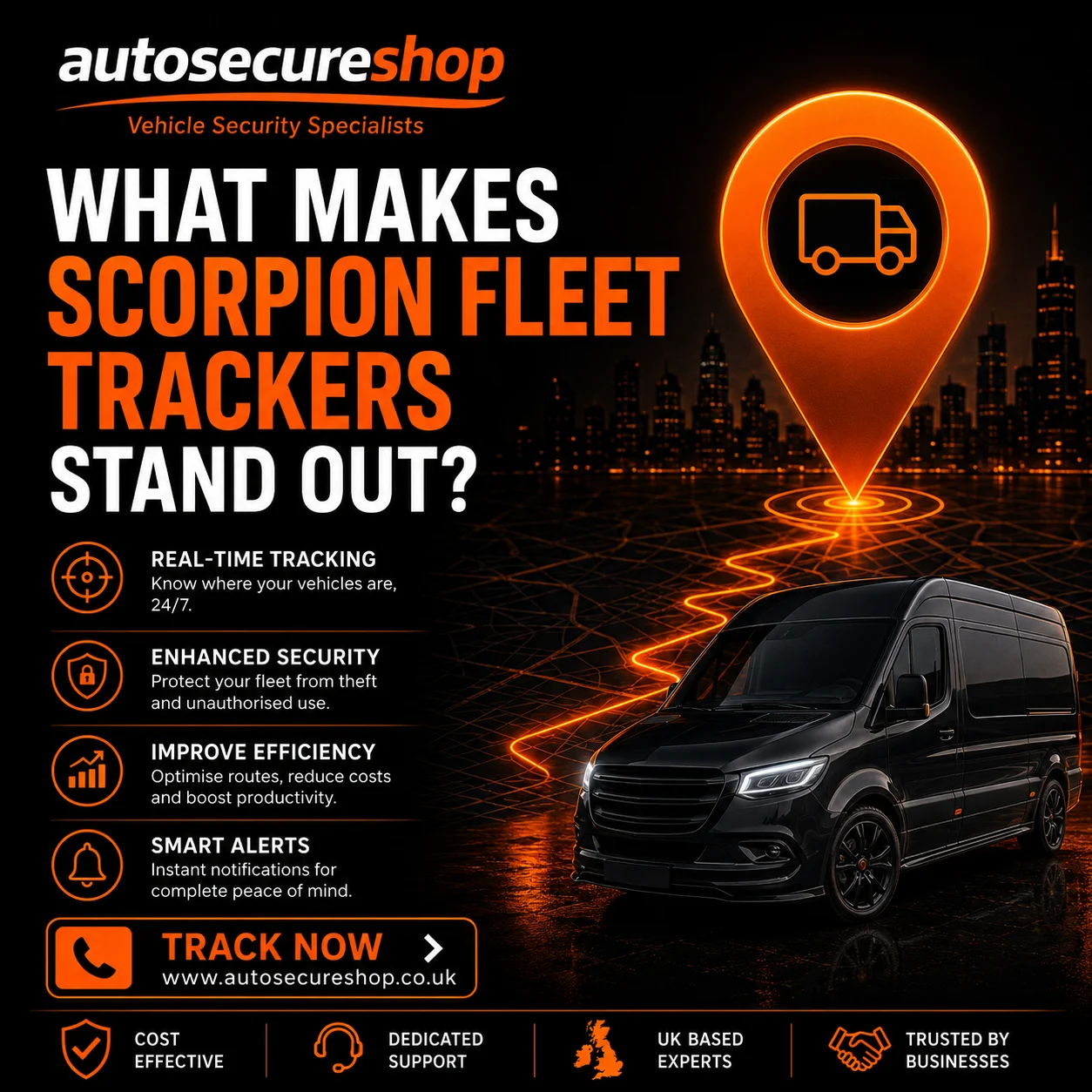 What makes Scorpion trackers stand out..
