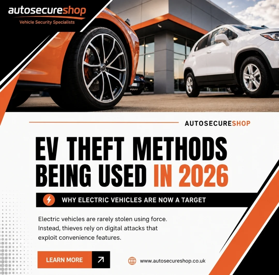 Electric Vehicle Theft in UK autosecureshop Autosecureshop