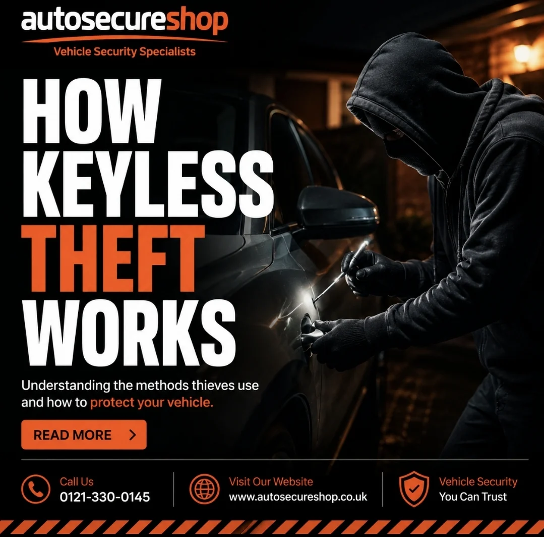 How Keyless theft works...