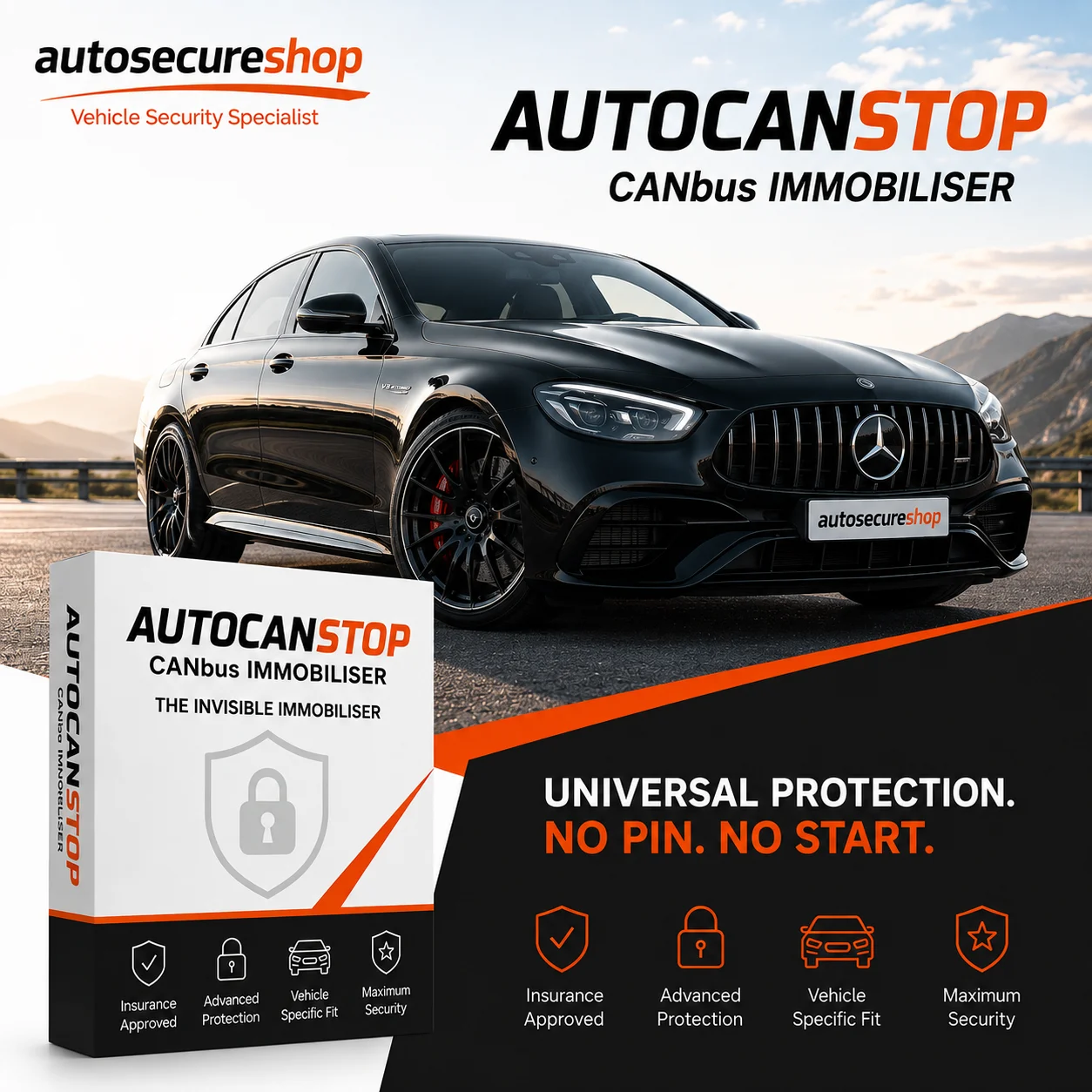 AutoCanStop CANbus Immobiliser fitted by Autosecureshop