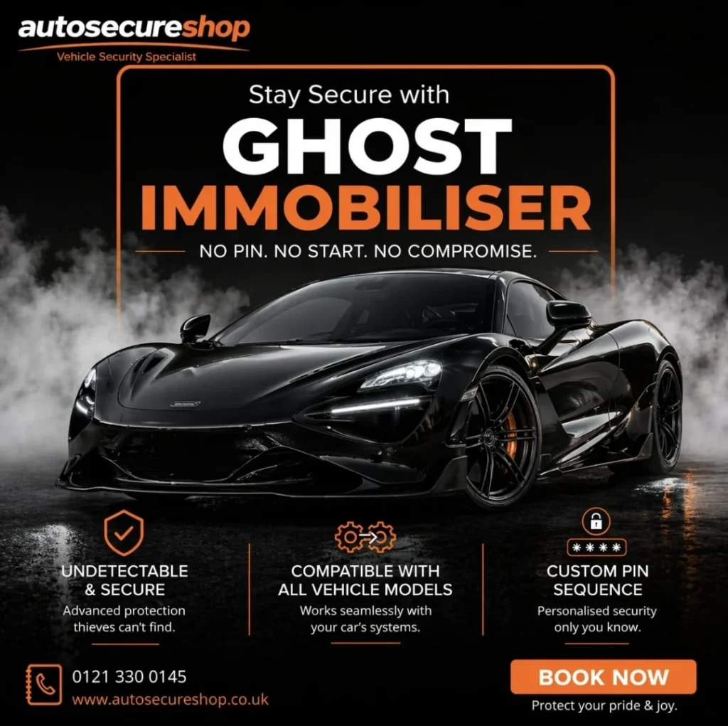 Ghost Immobiliser in worcestershire