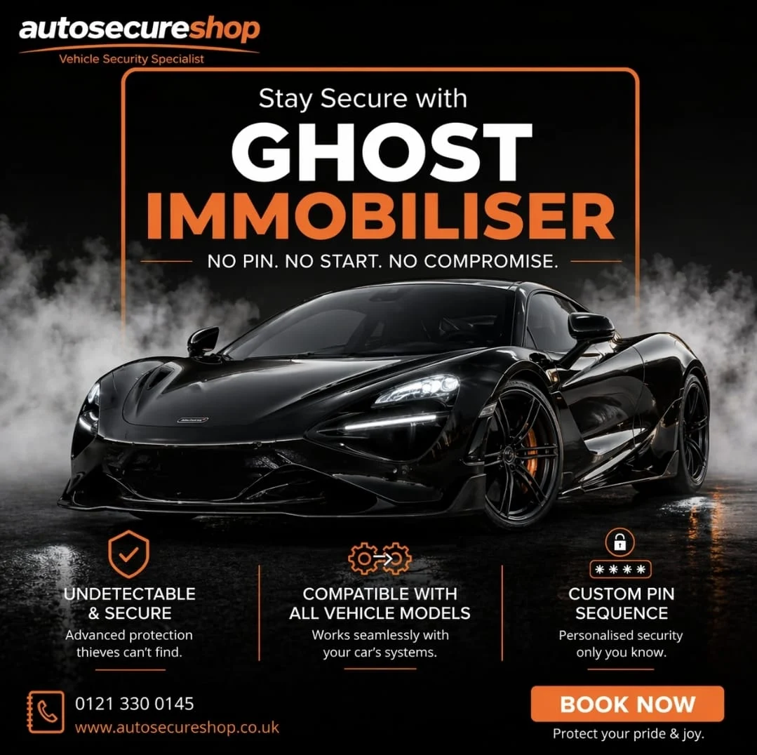 Ghost Immobiliser in worcestershire